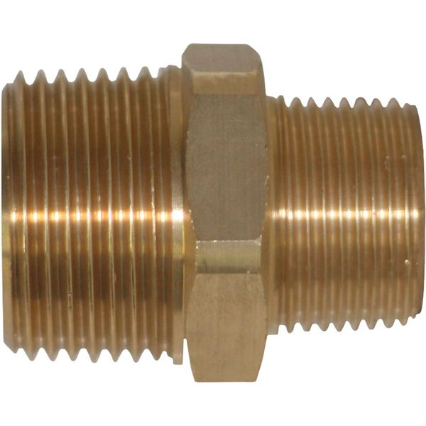 Maestrini Bronze Reducing Nipple (1" BSP Male to 3/4" BSP Male) - PROTEUS MARINE STORE