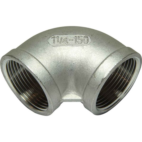 AG Stainless Steel 316 90 Degree Elbow (1-1/4" BSP Female) - PROTEUS MARINE STORE