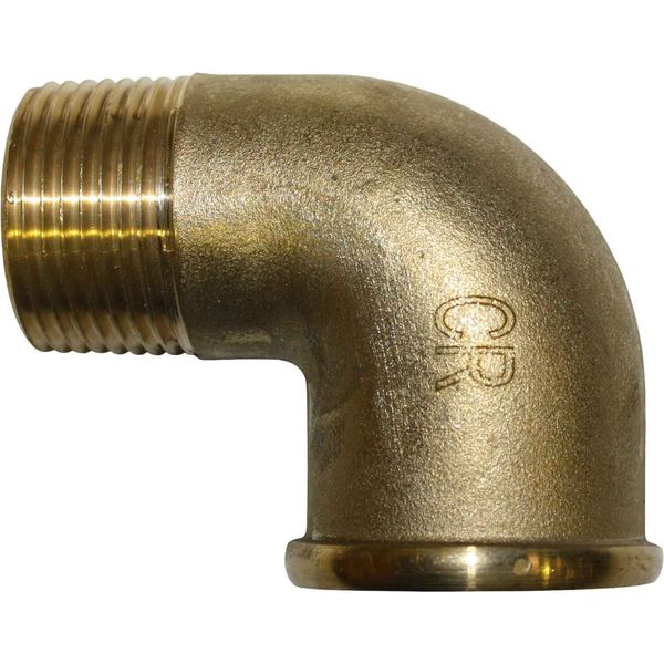 Maestrini DZR Compact 90 Degree Elbow (3/4" BSP Male/Female) - PROTEUS MARINE STORE