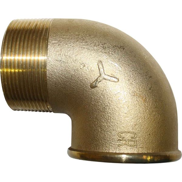 Maestrini DZR Compact 90 Degree Elbow (2" BSP Male/Female) - PROTEUS MARINE STORE