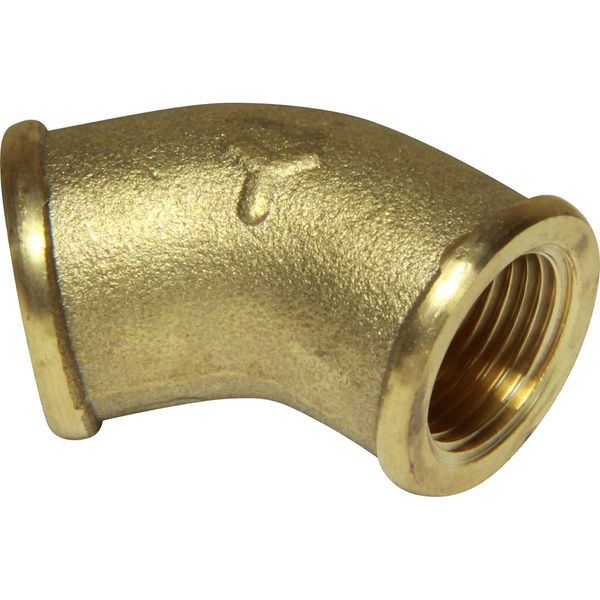 Maestrini DZR Compact 45 Degree Elbow (3/8" BSP Female) - PROTEUS MARINE STORE
