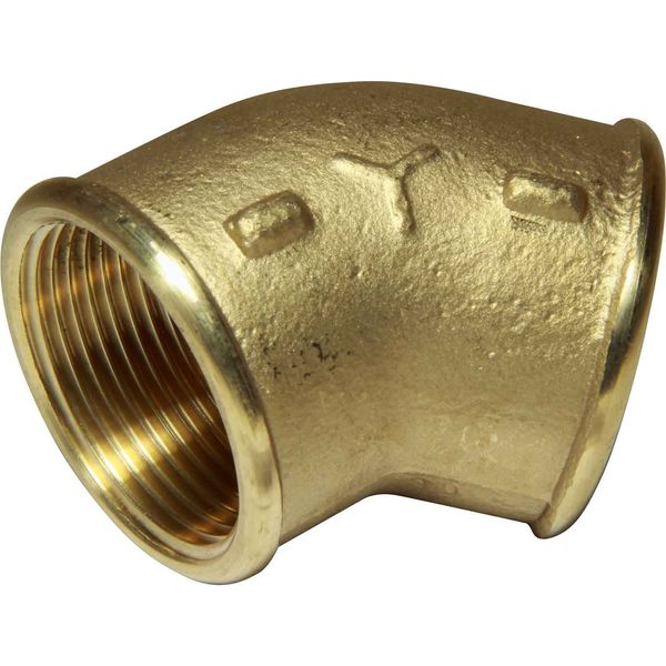 Maestrini DZR Compact 45 Degree Elbow (1-1/4" BSP Female) - PROTEUS MARINE STORE