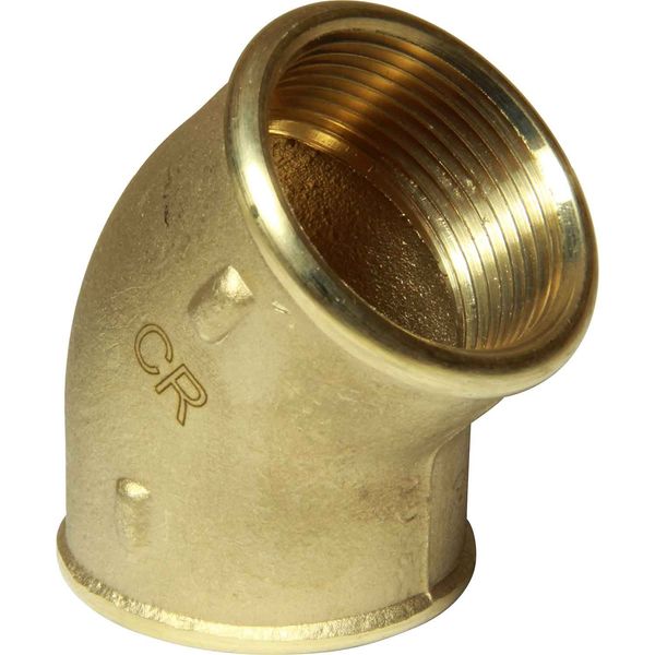 Maestrini DZR Compact 45 Degree Elbow (1-1/4" BSP Female) - PROTEUS MARINE STORE