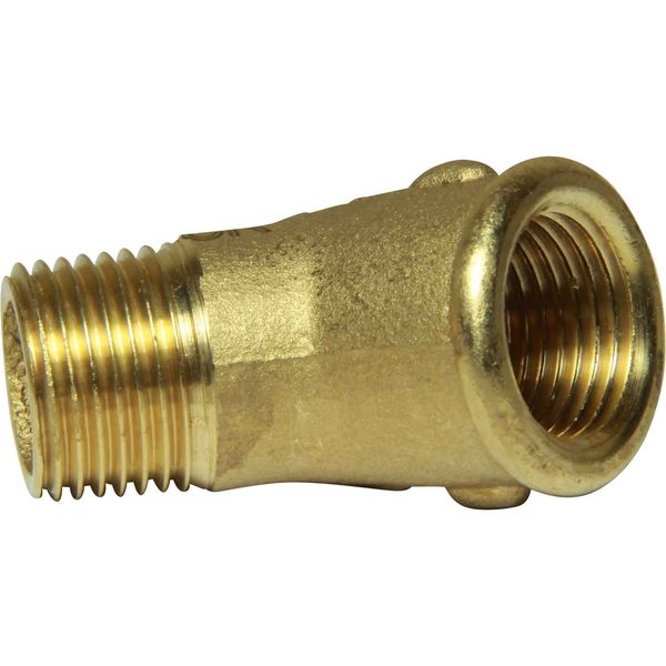 Maestrini DZR Compact 45 Degree Elbow (1/2" BSP Male/Female) - PROTEUS MARINE STORE