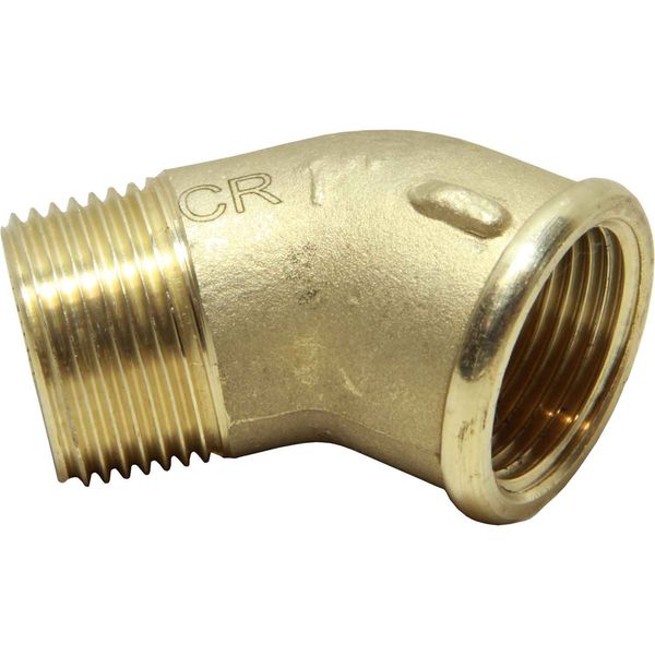 Maestrini DZR Compact 45 Degree Elbow (1" BSP Male/Female) - PROTEUS MARINE STORE