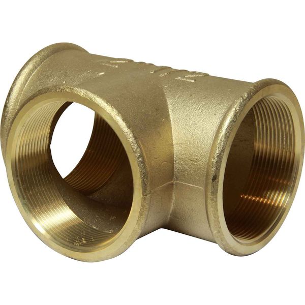 Maestrini DZR Equal Tee Fitting (2-1/2" BSP Female) - PROTEUS MARINE STORE