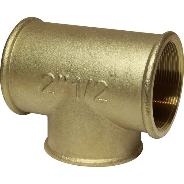 Maestrini DZR Equal Tee Fitting (2-1/2" BSP Female) - PROTEUS MARINE STORE