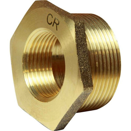 Maestrini DZR Reducing Bush (1-1/2" BSP Male to 1" BSP Female) - PROTEUS MARINE STORE