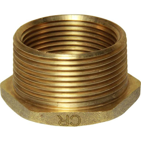 Maestrini DZR Reducing Bush (1-1/2" BSP Male to 1-1/4" BSP Female) - PROTEUS MARINE STORE