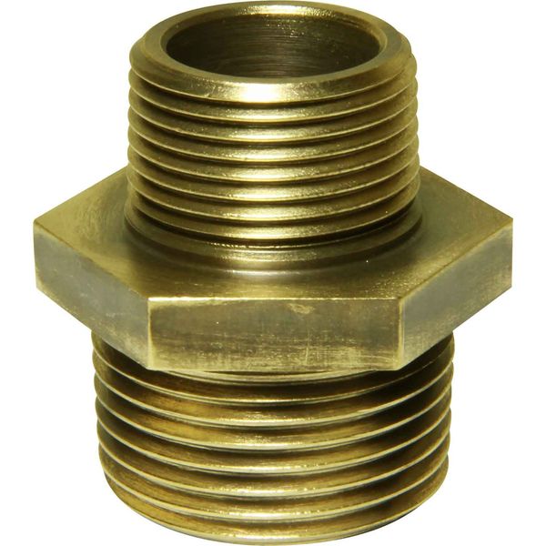 Maestrini DZR Reducing Nipple (1" BSPT Male to 3/4" BSPT Male) - PROTEUS MARINE STORE