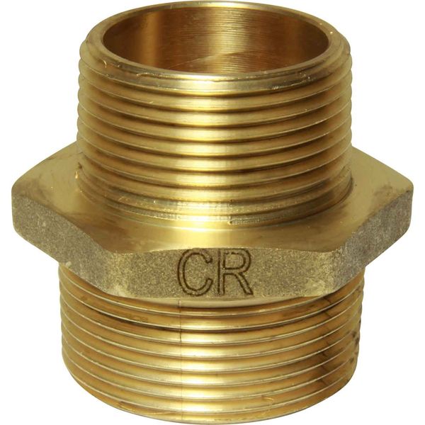 Maestrini DZR Reducing Nipple (1-1/2" BSPT Male to 1-1/4" BSPT Male) - PROTEUS MARINE STORE