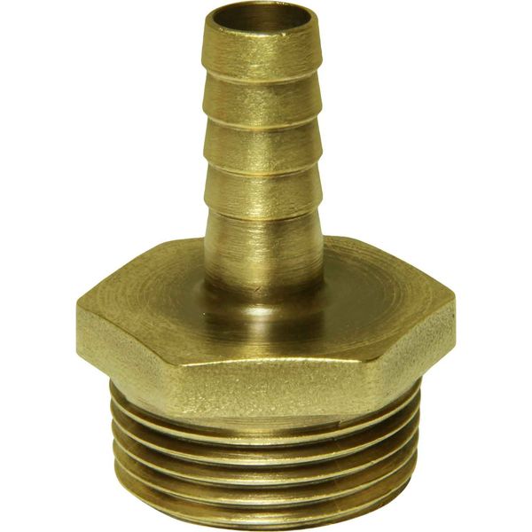 Maestrini DZR Straight Hose Tail (1" BSP Male to 13mm Hose) - PROTEUS MARINE STORE