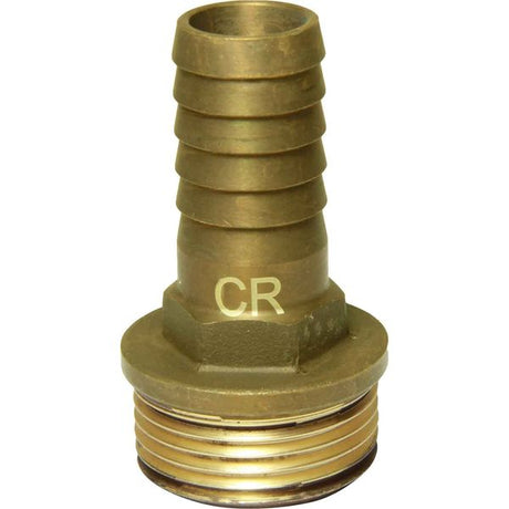 Maestrini DZR Straight Hose Tail (1" BSP Male to 20mm Hose) - PROTEUS MARINE STORE