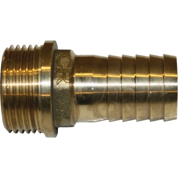 Maestrini DZR Straight Hose Tail (1" BSP Male to 25mm Hose) - PROTEUS MARINE STORE