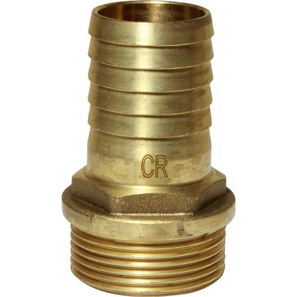 Maestrini DZR Straight Hose Tail (1-1/4" BSP Male to 33mm Hose) - PROTEUS MARINE STORE