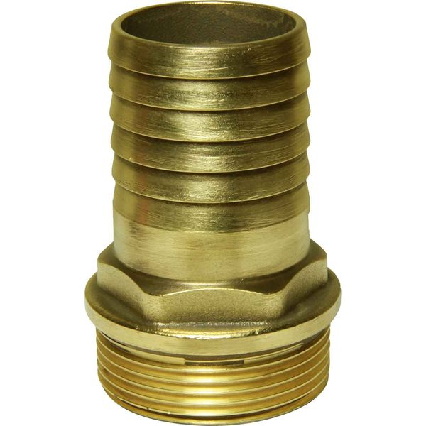 Maestrini DZR Straight Hose Tail (1-1/2" BSP Male to 39mm Hose) - PROTEUS MARINE STORE