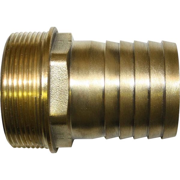 Maestrini DZR Straight Hose Tail (2" BSP Male to 50mm Hose) - PROTEUS MARINE STORE