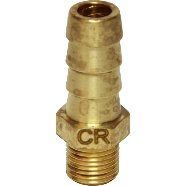 Maestrini DZR Straight Hose Tail (1/8" BSP Male to 10mm Hose) - PROTEUS MARINE STORE