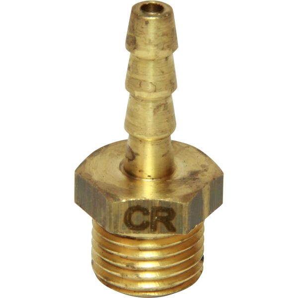 Maestrini DZR Straight Hose Tail (1/4" BSP Male to 6mm Hose) - PROTEUS MARINE STORE