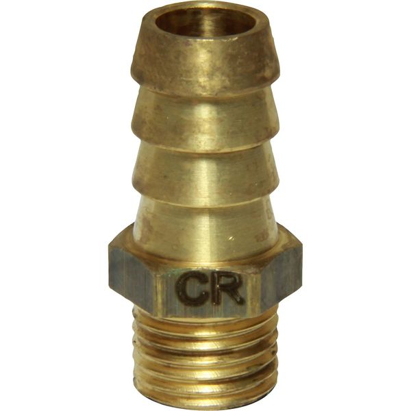 Maestrini DZR Straight Hose Tail (1/4" BSP Male to 13mm Hose) - PROTEUS MARINE STORE