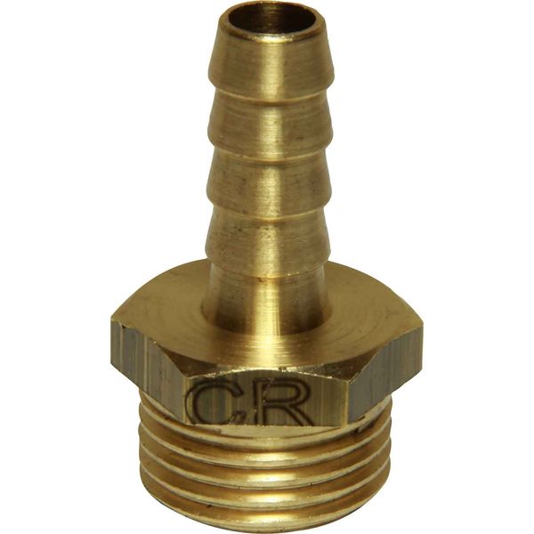 Maestrini DZR Straight Hose Tail (1/2" BSP Male to 10mm Hose) - PROTEUS MARINE STORE