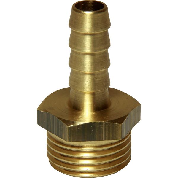 Maestrini DZR Straight Hose Tail (1/2" BSP Male to 10mm Hose) - PROTEUS MARINE STORE