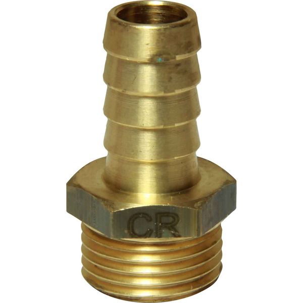 Maestrini DZR Straight Hose Tail (1/2" BSP Male to 14mm Hose) - PROTEUS MARINE STORE