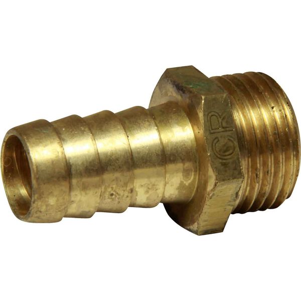 Maestrini DZR Straight Hose Tail (1/2" BSP Male to 15mm Hose) - PROTEUS MARINE STORE