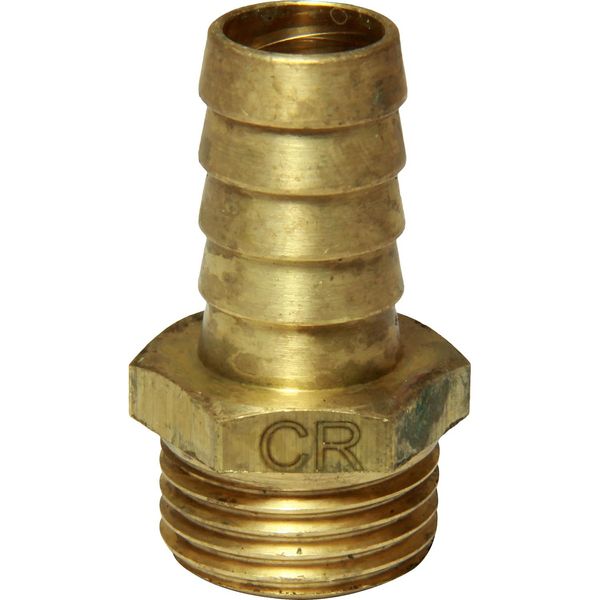 Maestrini DZR Straight Hose Tail (1/2" BSP Male to 15mm Hose) - PROTEUS MARINE STORE