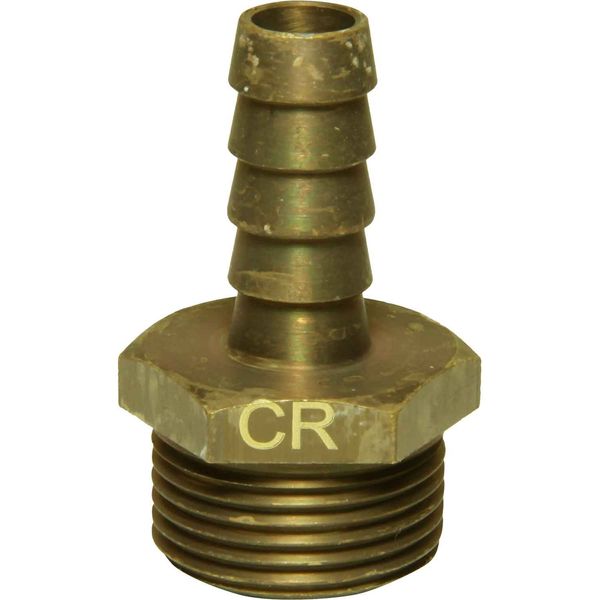 Maestrini DZR Straight Hose Tail (3/4" BSP Male to 13mm Hose) - PROTEUS MARINE STORE