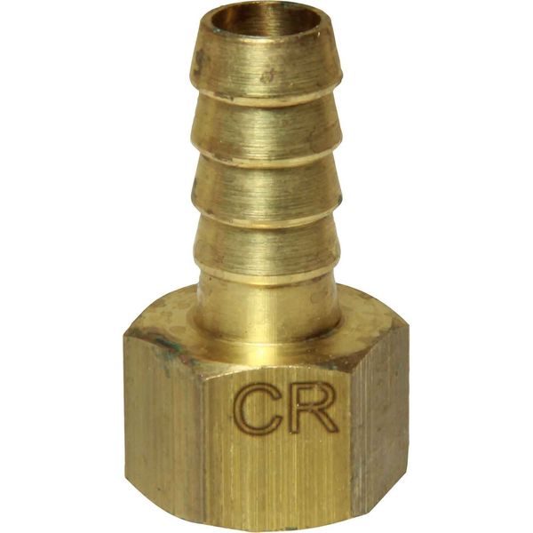 Maestrini DZR Straight Hose Tail (3/8" BSP Female to 12mm Hose) - PROTEUS MARINE STORE