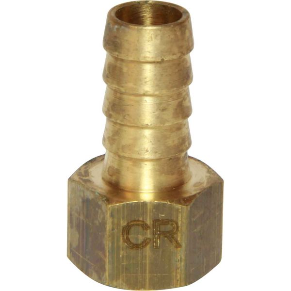 Maestrini DZR Straight Hose Tail (3/8" BSP Female to 13mm Hose) - PROTEUS MARINE STORE