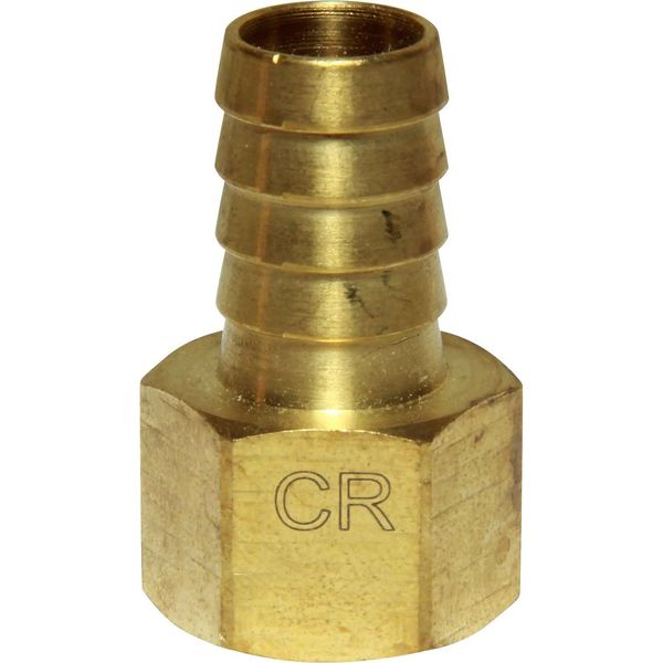 Maestrini DZR Straight Hose Tail (1/2" BSP Female to 16mm Hose) - PROTEUS MARINE STORE