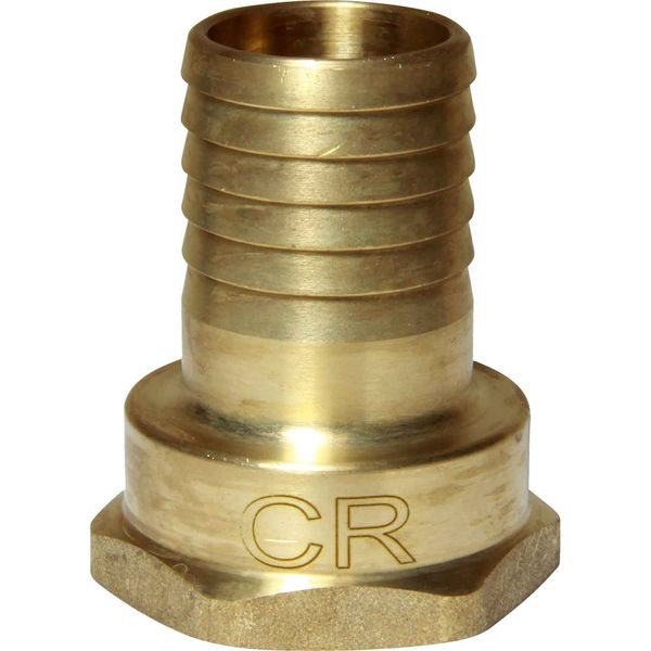 Maestrini DZR Straight Hose Tail (1-1/4" BSP Female to 32mm Hose) - PROTEUS MARINE STORE