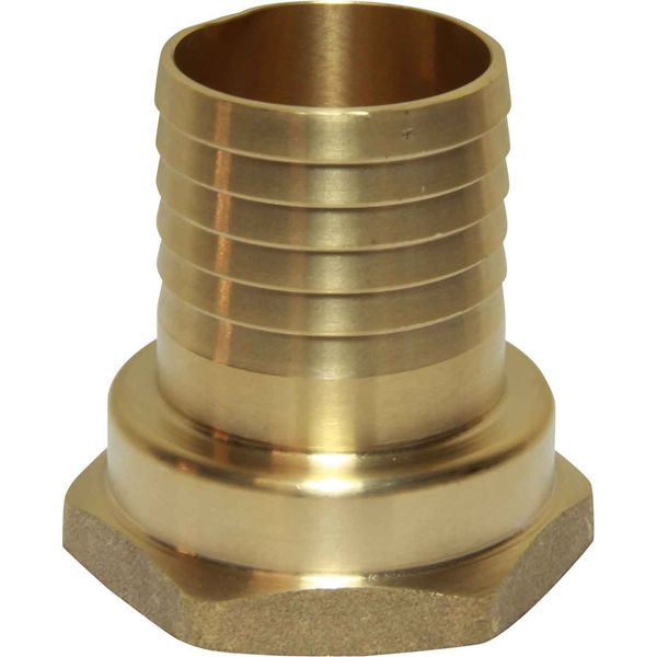 Maestrini DZR Straight Hose Tail (1-1/2" BSP Female to 40mm Hose) - PROTEUS MARINE STORE