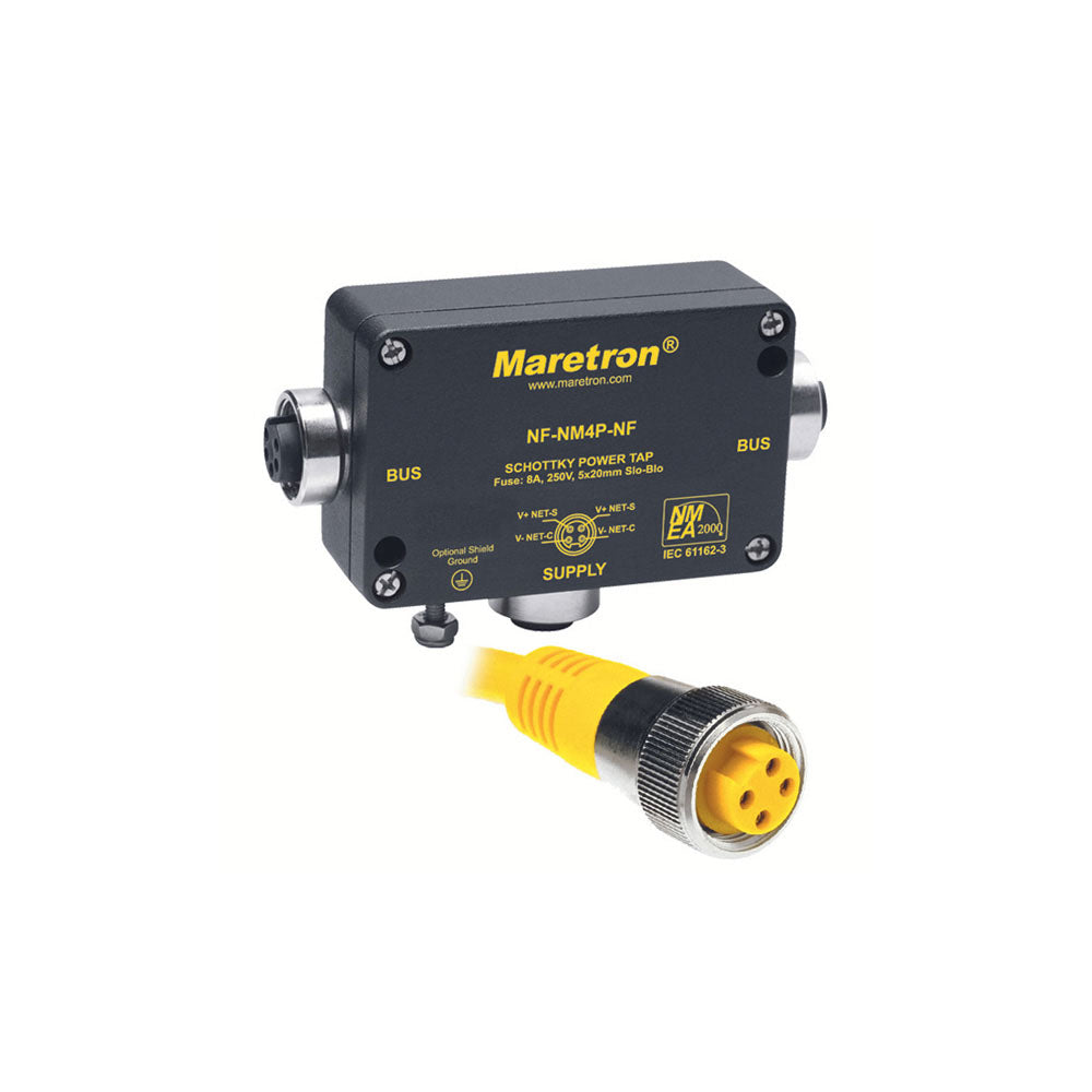 Maretron Mini Powertap Female to Female with Fuses - PROTEUS MARINE STORE