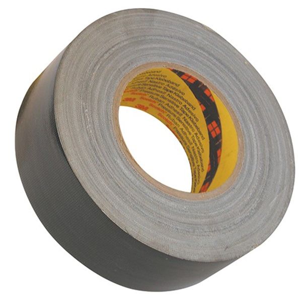 3M Waterproof Cloth Tape Black 50mm x 50m (1) - PROTEUS MARINE STORE