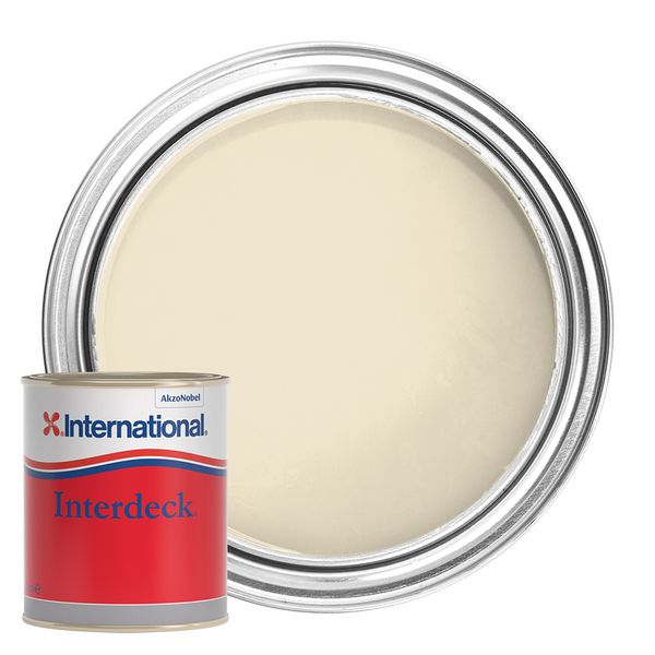 International Interdeck Slip Resistant Coating Sand Beige 750ml - PROTEUS MARINE STORE