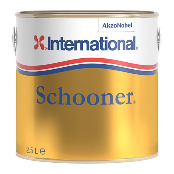 International Schooner Interior & Exterior Varnish 2.5 Litre - PROTEUS MARINE STORE