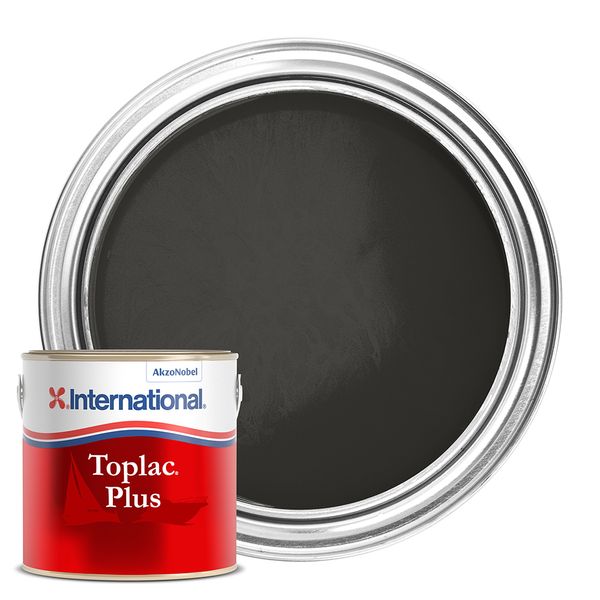 International Toplac Plus Jet Black YLK999/750AA - PROTEUS MARINE STORE