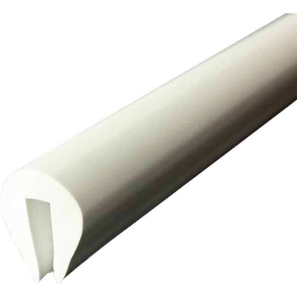 Wilks PVC 40 Fender U Section (6mm x 9m / White) - PROTEUS MARINE STORE