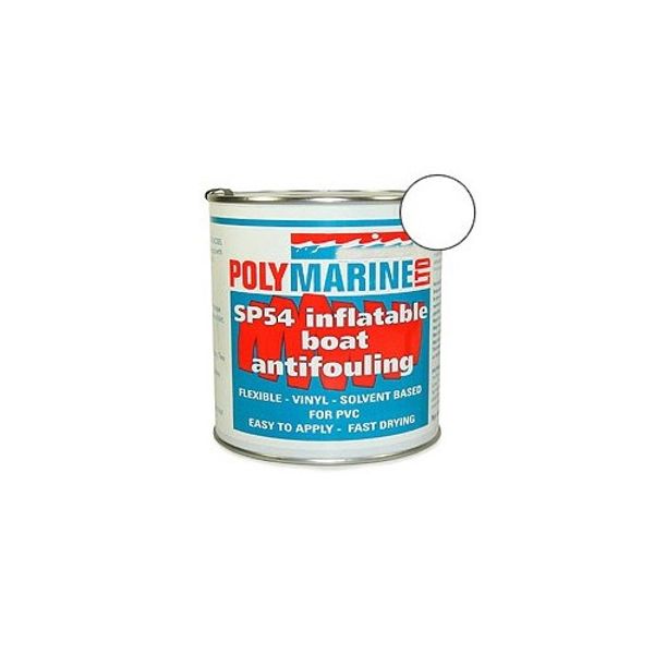 Polymarine SP54 PVC Antifoul White 1L - PROTEUS MARINE STORE