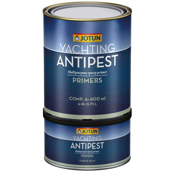 Jotun Leisure Antipest Primer Undercoat Grey 2.5 Litre (2 Part) - PROTEUS MARINE STORE