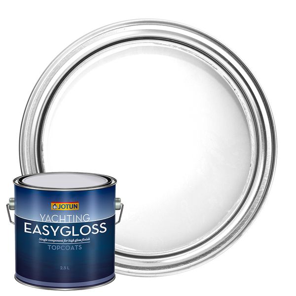 Jotun Leisure Easygloss White 2.5 Litres - PROTEUS MARINE STORE