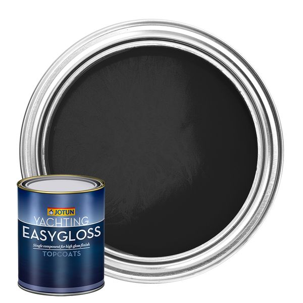 Jotun Leisure Easygloss Black 1.0 Litre - PROTEUS MARINE STORE