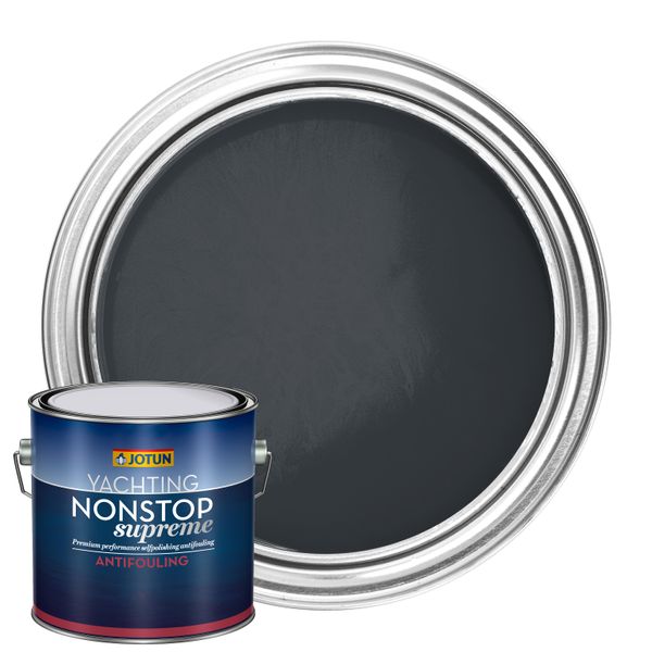 Jotun Professional Nonstop Supreme Antifoul Black 2.5 Litre - PROTEUS MARINE STORE