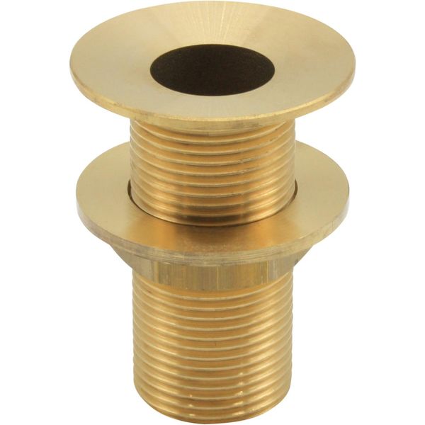Maestrini Brass Countersunk Deck Drain (1-1/4" BSP Male) - PROTEUS MARINE STORE