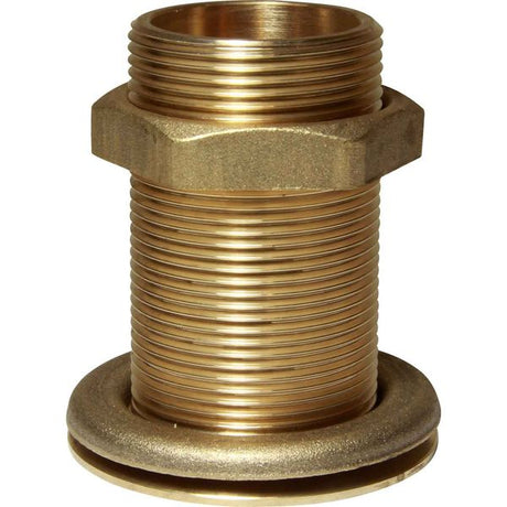 Maestrini Brass Countersunk Deck Drain (1-1/2" BSP Male) - PROTEUS MARINE STORE