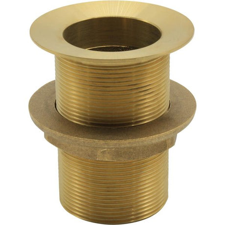 Maestrini Brass Countersunk Deck Drain (2" BSP Male) - PROTEUS MARINE STORE