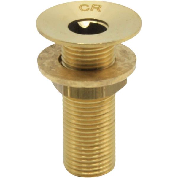 Maestrini DZR Countersunk Deck Drain (3/8" BSP Male) - PROTEUS MARINE STORE